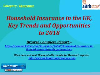 Aarkstore - Household Insurance in the UK, Key Trends and Op