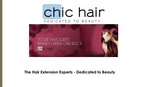 The Hair Extension Experts - Dedicated to Beauty