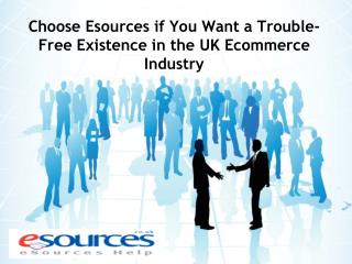 Choose Esources if You Want a Trouble-Free Existence in the