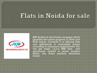 Flats in Noida for sale