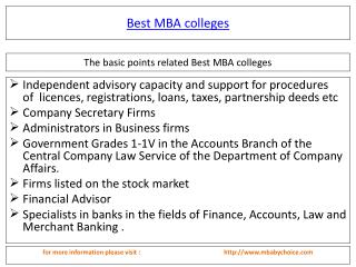 Read more about best mba colleges