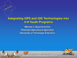 Integrating GPS and GIS Technologies into 4-H Youth Programs