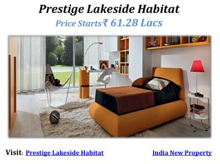 Prestige Lakeside Habitat Bangalore