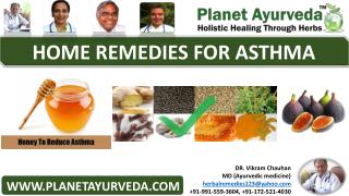 Home Remedies For Asthma