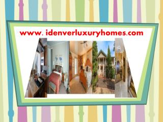 Downtown Denver Luxury Homes