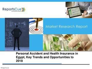 Personal Accident and Health Insurance in Egypt