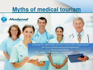 Myths of medical tourism