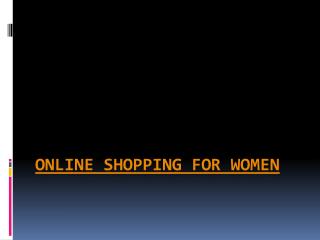 Top Online Shopping for Women