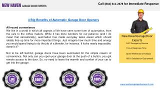 New Haven Garage Door Experts at Your Service