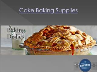 Cake Baking Supplies