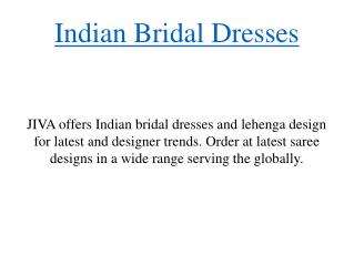 Indian Bridal Dresses