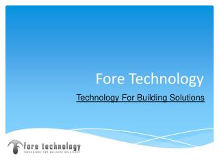 Fore Technology - Travel Technology Companies