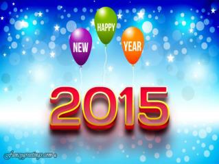 New Year 2015 - Fancygreetings
