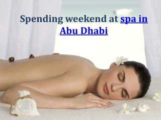 50% off at Spa in Abu Dhabi - Azur Spa