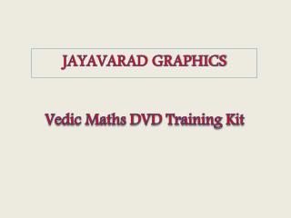Vedic Maths DVD Training Kit