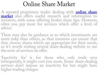 Proprietary Trading Firms