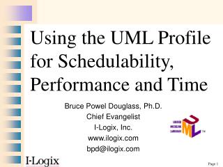 Using the UML Profile for Schedulability, Performance and Time