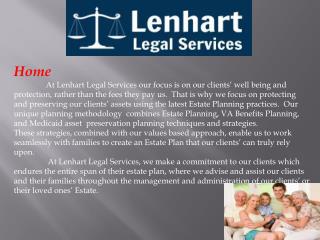 Estate Planning Documents, general Law Practice and Benefits