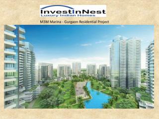 Gurgaon Luxurious Residential M3M Marina - InvestInNest