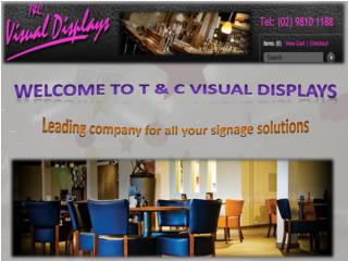 T & C Visual Displays