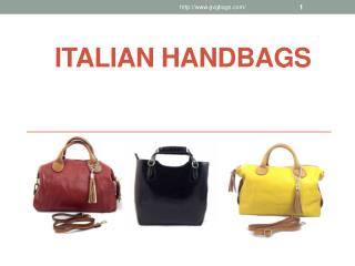 Italian Handbags - www.gvgbags.com