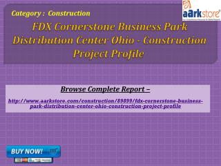 FDX Cornerstone Business Park Distribution Center Ohio