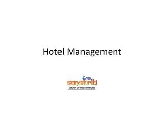 Hotel Management