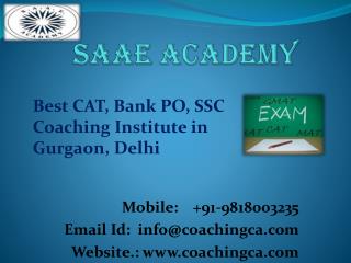 Best Bank Coaching in Gurgaon
