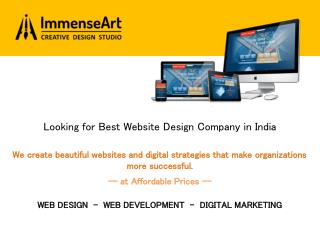 Best Affordable Website Design Company Chandigarh India