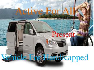 Vehicles for Handicapped from Active for All