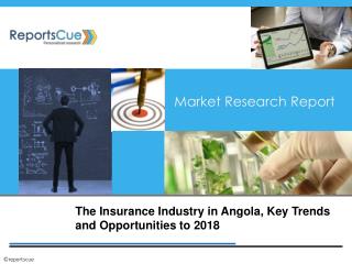 The Insurance Industry in Angola, Size, Share, Global Trends