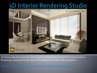 3D Interior Rendering