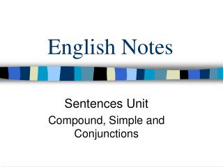 English Notes