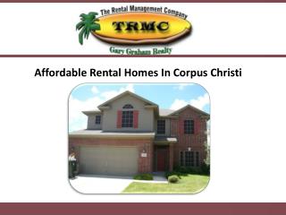 Affordable Rental Homes In Corpus Christi
