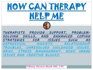 How Can Therapy Help Me