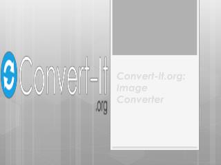 Convert-It.org: Image Converter