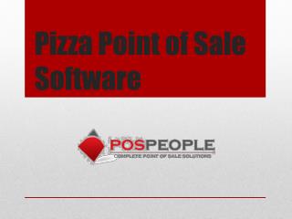 Pizza Point of Sale Software