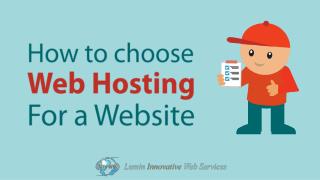 How to choose web hosting plan for a website