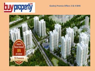 Godrej Premia Offers 3 and 4 BHK In Gurgaon Sector 104