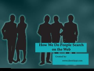 How We Do People Search on the Web