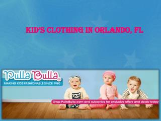 Kid’s clothing in Orlando, FL