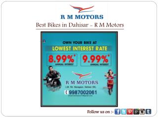 Best Bikes in Dahisar - R M Motors