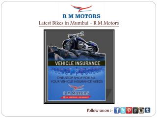 Latest Bikes in Mumbai - R M Motors