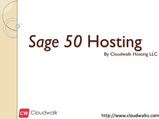 Sage 50 Hosting