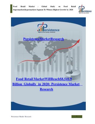 Global Study on Food Retail Market
