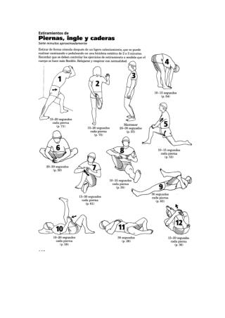 CIM Formación: estiramientos de piernas, ingle y cadera