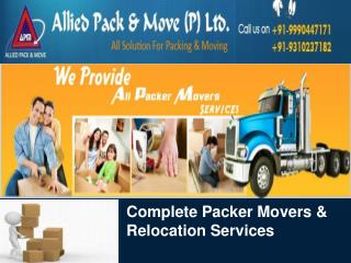 Complete Packer Movers and Relocation Services
