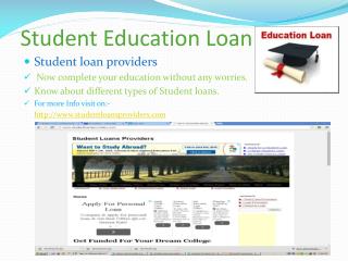Student Education Loan