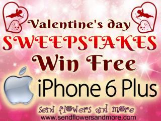 Valentine Contest Of Free I Phone 6 Plus