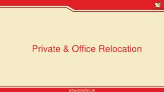 Private & Corporate Relocation